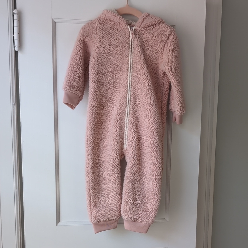 Cozy Pink Kids One Piece